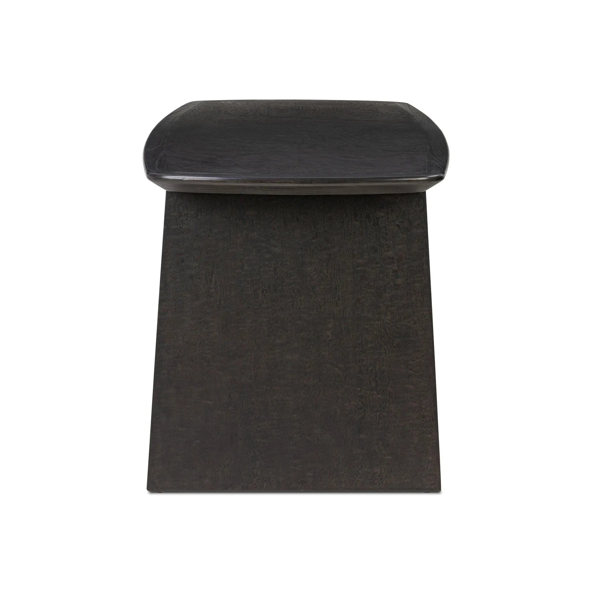 As lovers of modern aesthetics at Amethyst, we love the warm modern inspired Hera Desk - Dark Tamo Ash. This item pairs well with other brands such as Loloi Rugs and is perfect for eclectic homes Amethyst Home provides interior design, new home construction design consulting, vintage area rugs, and lighting in the Des Moines metro area.