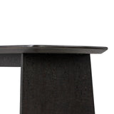 As lovers of modern aesthetics at Amethyst, we love the warm modern inspired Hera Desk - Dark Tamo Ash. This item pairs well with other brands such as Loloi Rugs and is perfect for eclectic homes Amethyst Home provides interior design, new home construction design consulting, vintage area rugs, and lighting in the Houston metro area.