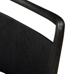 As enthusiasts of modern style at Amethyst, we love the warm modern inspired Jessen Dining Chair - Gibson Black. This item pairs well with other brands such as Surya and is perfect for eclectic homes Amethyst Home provides interior design, new home construction design consulting, vintage area rugs, and lighting in the Nashville metro area.