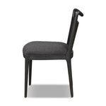 As enthusiasts of modern style at Amethyst, we love the warm modern inspired Jessen Dining Chair - Gibson Black. This item pairs well with other brands such as Surya and is perfect for eclectic homes Amethyst Home provides interior design, new home construction design consulting, vintage area rugs, and lighting in the Salt Lake City metro area.