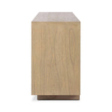 As enthusiasts of organic modern design at Amethyst, we love the optimistic inspired Macklin Sideboard - Sandy Mindi Veneer. This item pairs well with other brands such as Loloi Rugs and is perfect for loft homes Amethyst Home provides interior design, new home construction design consulting, vintage area rugs, and lighting in the Boston metro area.