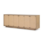 As enthusiasts of organic modern design at Amethyst, we love the optimistic inspired Macklin Sideboard - Sandy Mindi Veneer. This item pairs well with other brands such as Loloi Rugs and is perfect for loft homes Amethyst Home provides interior design, new home construction design consulting, vintage area rugs, and lighting in the Los Angeles metro area.