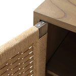 As enthusiasts of organic modern design at Amethyst, we love the optimistic inspired Macklin Sideboard - Sandy Mindi Veneer. This item pairs well with other brands such as Loloi Rugs and is perfect for loft homes Amethyst Home provides interior design, new home construction design consulting, vintage area rugs, and lighting in the Monterey metro area.