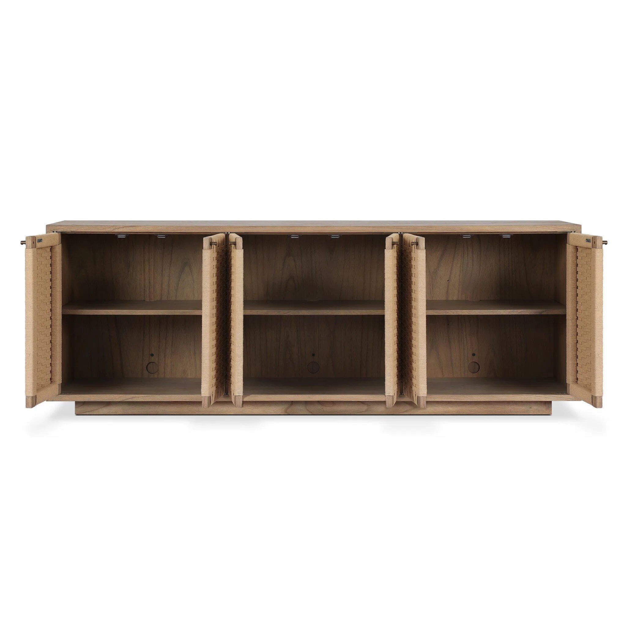 As enthusiasts of organic modern design at Amethyst, we love the optimistic inspired Macklin Sideboard - Sandy Mindi Veneer. This item pairs well with other brands such as Loloi Rugs and is perfect for loft homes Amethyst Home provides interior design, new home construction design consulting, vintage area rugs, and lighting in the Nashville metro area.