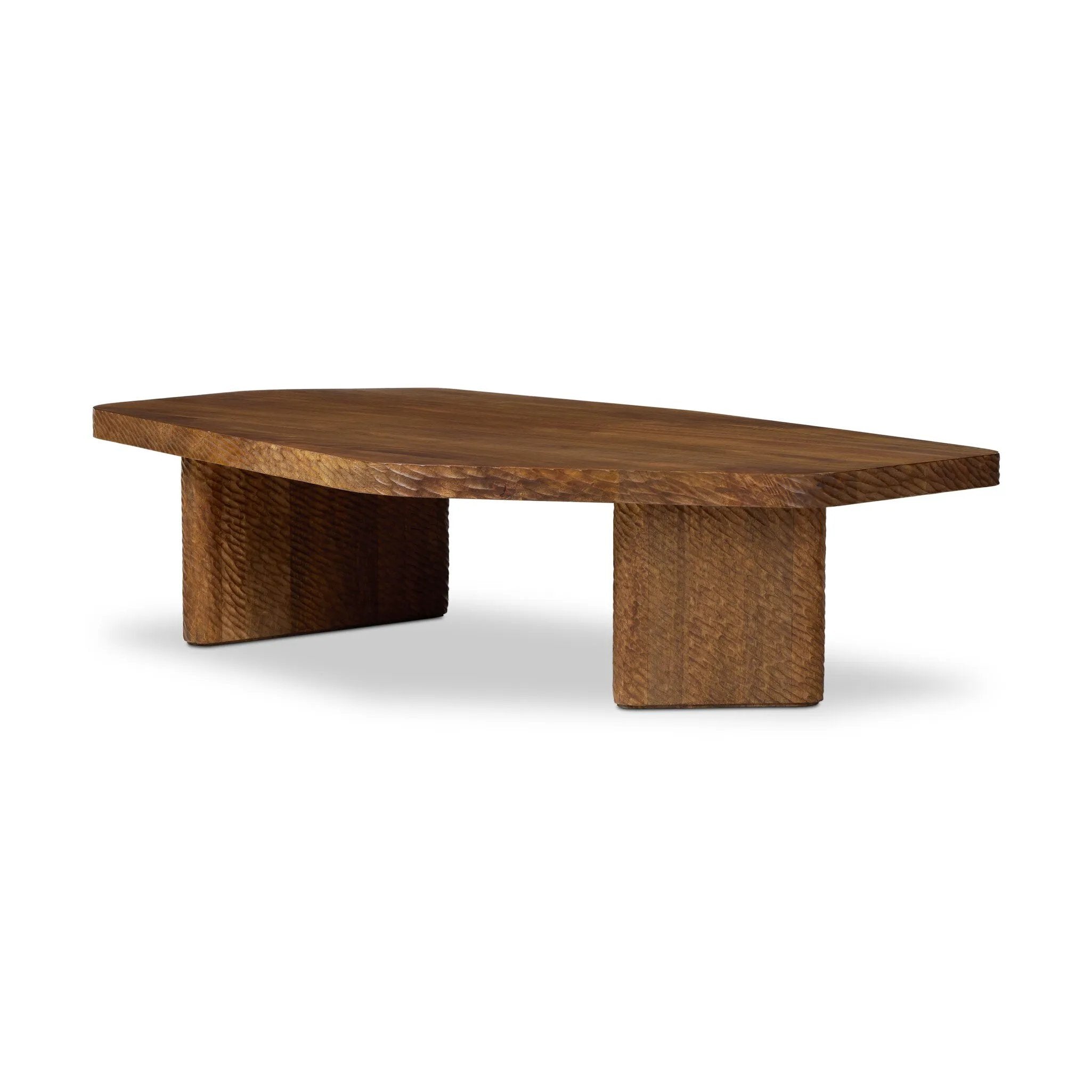 As fans of clean aesthetics at Amethyst, we love the warm modern inspired Nella Coffee Table - Warm Chestnut. This item pairs well with other brands such as Loloi Rugs and is perfect for coastal homes Amethyst Home provides interior design, new home construction design consulting, vintage area rugs, and lighting in the Los Angeles metro area.
