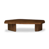 As fans of clean aesthetics at Amethyst, we love the warm modern inspired Nella Coffee Table - Warm Chestnut. This item pairs well with other brands such as Loloi Rugs and is perfect for coastal homes Amethyst Home provides interior design, new home construction design consulting, vintage area rugs, and lighting in the Miami metro area.