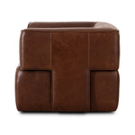 As enthusiasts of luxe materials at Amethyst, we love the designer inspired Pacey Swivel Chair - Dulane Mahogany. This item pairs well with other brands such as Loloi Rugs and is perfect for coastal homes Amethyst Home provides interior design, new home construction design consulting, vintage area rugs, and lighting in the Boston metro area.