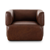 As enthusiasts of luxe materials at Amethyst, we love the designer inspired Pacey Swivel Chair - Dulane Mahogany. This item pairs well with other brands such as Loloi Rugs and is perfect for coastal homes Amethyst Home provides interior design, new home construction design consulting, vintage area rugs, and lighting in the Charlotte metro area.