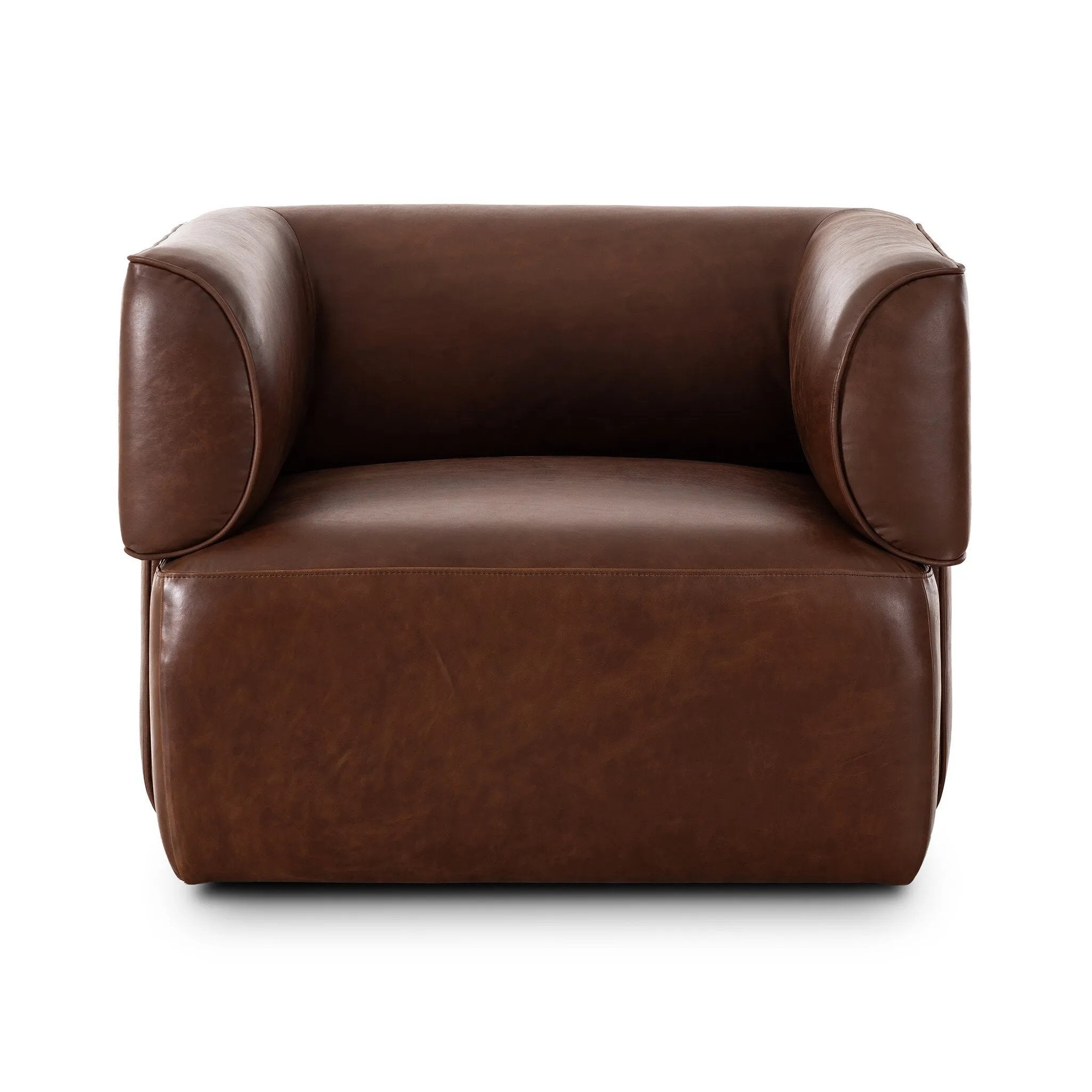 As enthusiasts of luxe materials at Amethyst, we love the designer inspired Pacey Swivel Chair - Dulane Mahogany. This item pairs well with other brands such as Loloi Rugs and is perfect for coastal homes Amethyst Home provides interior design, new home construction design consulting, vintage area rugs, and lighting in the Charlotte metro area.