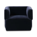As fans of modern style at Amethyst, we love the nature inspired Pacey Swivel Chair - Monte Navy. This item pairs well with other brands such as Loloi Rugs and is perfect for coastal homes Amethyst Home provides interior design, new home construction design consulting, vintage area rugs, and lighting in the Dallas metro area.