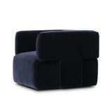 As fans of modern style at Amethyst, we love the nature inspired Pacey Swivel Chair - Monte Navy. This item pairs well with other brands such as Loloi Rugs and is perfect for coastal homes Amethyst Home provides interior design, new home construction design consulting, vintage area rugs, and lighting in the Des Moines metro area.