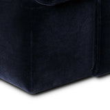 As fans of modern style at Amethyst, we love the nature inspired Pacey Swivel Chair - Monte Navy. This item pairs well with other brands such as Loloi Rugs and is perfect for coastal homes Amethyst Home provides interior design, new home construction design consulting, vintage area rugs, and lighting in the Houston metro area.