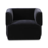 As fans of modern style at Amethyst, we love the nature inspired Pacey Swivel Chair - Monte Navy. This item pairs well with other brands such as Loloi Rugs and is perfect for coastal homes Amethyst Home provides interior design, new home construction design consulting, vintage area rugs, and lighting in the Kansas City metro area.