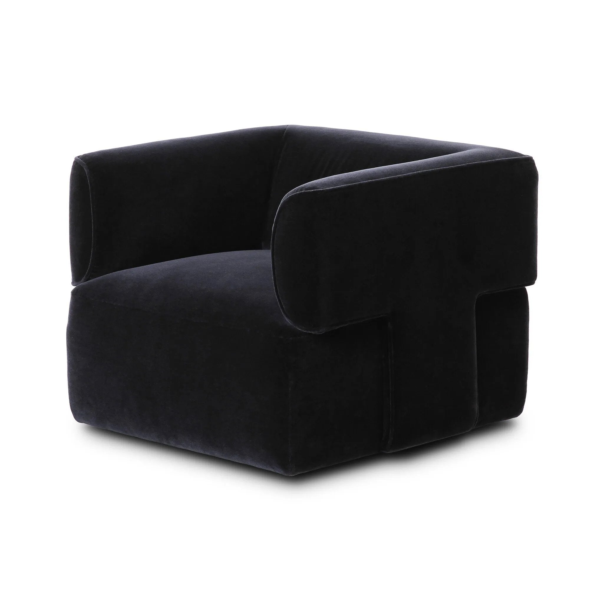 As fans of modern style at Amethyst, we love the nature inspired Pacey Swivel Chair - Monte Navy. This item pairs well with other brands such as Loloi Rugs and is perfect for coastal homes Amethyst Home provides interior design, new home construction design consulting, vintage area rugs, and lighting in the Newport Beach metro area.