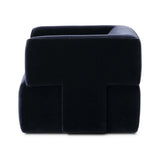 As fans of modern style at Amethyst, we love the nature inspired Pacey Swivel Chair - Monte Navy. This item pairs well with other brands such as Loloi Rugs and is perfect for coastal homes Amethyst Home provides interior design, new home construction design consulting, vintage area rugs, and lighting in the Omaha metro area.