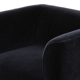 As fans of modern style at Amethyst, we love the nature inspired Pacey Swivel Chair - Monte Navy. This item pairs well with other brands such as Loloi Rugs and is perfect for coastal homes Amethyst Home provides interior design, new home construction design consulting, vintage area rugs, and lighting in the Salt Lake City metro area.