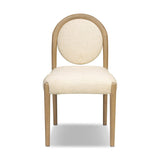As lovers of natural design at Amethyst, we love the nature inspired Prentiss Dining Chair - Thames Cream. This item pairs well with other brands such as Visual Comfort and is perfect for eclectic homes Amethyst Home provides interior design, new home construction design consulting, vintage area rugs, and lighting in the Park City metro area.