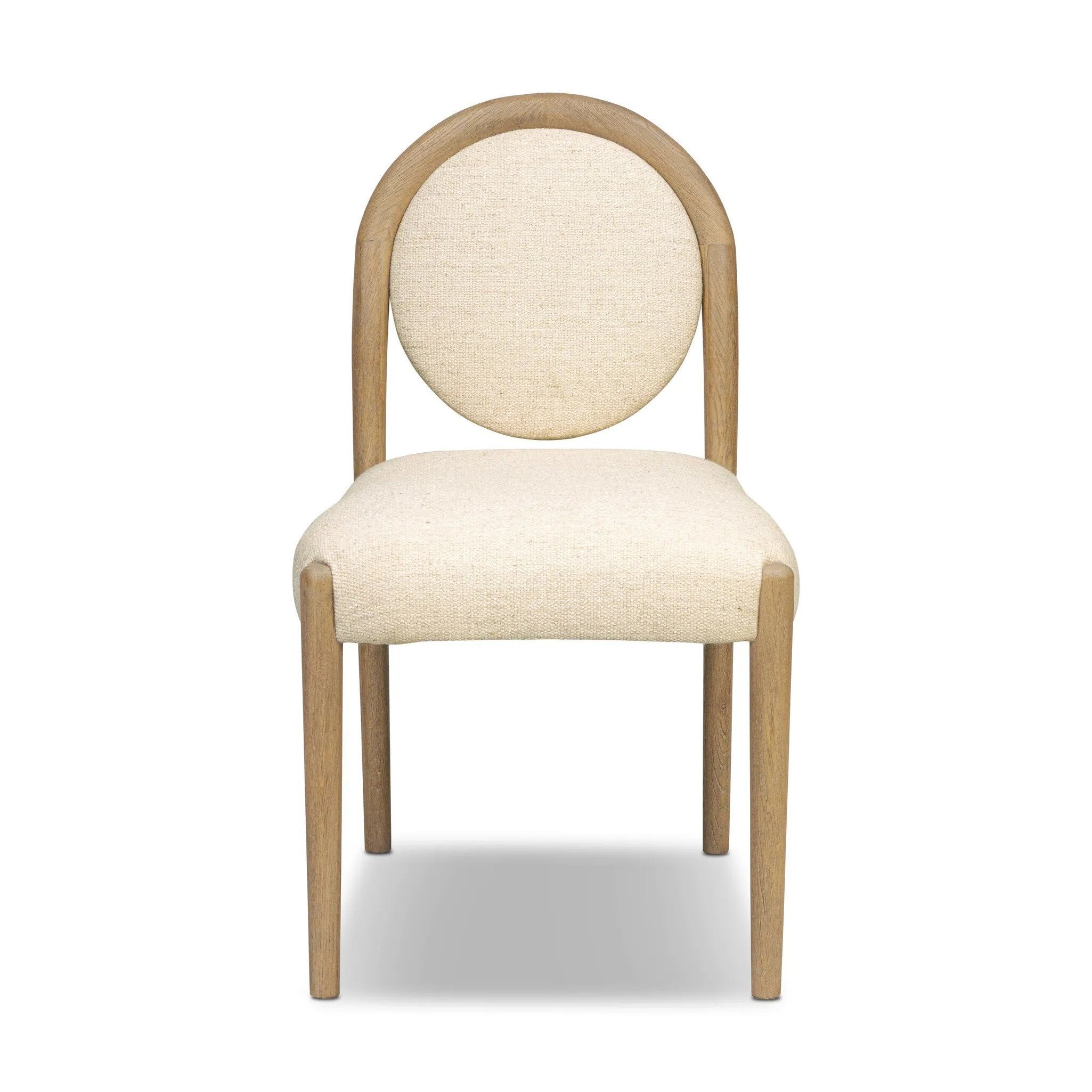 As lovers of natural design at Amethyst, we love the nature inspired Prentiss Dining Chair - Thames Cream. This item pairs well with other brands such as Visual Comfort and is perfect for eclectic homes Amethyst Home provides interior design, new home construction design consulting, vintage area rugs, and lighting in the Park City metro area.