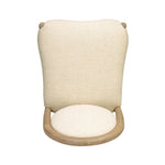 As lovers of natural design at Amethyst, we love the nature inspired Prentiss Dining Chair - Thames Cream. This item pairs well with other brands such as Visual Comfort and is perfect for eclectic homes Amethyst Home provides interior design, new home construction design consulting, vintage area rugs, and lighting in the Portland metro area.