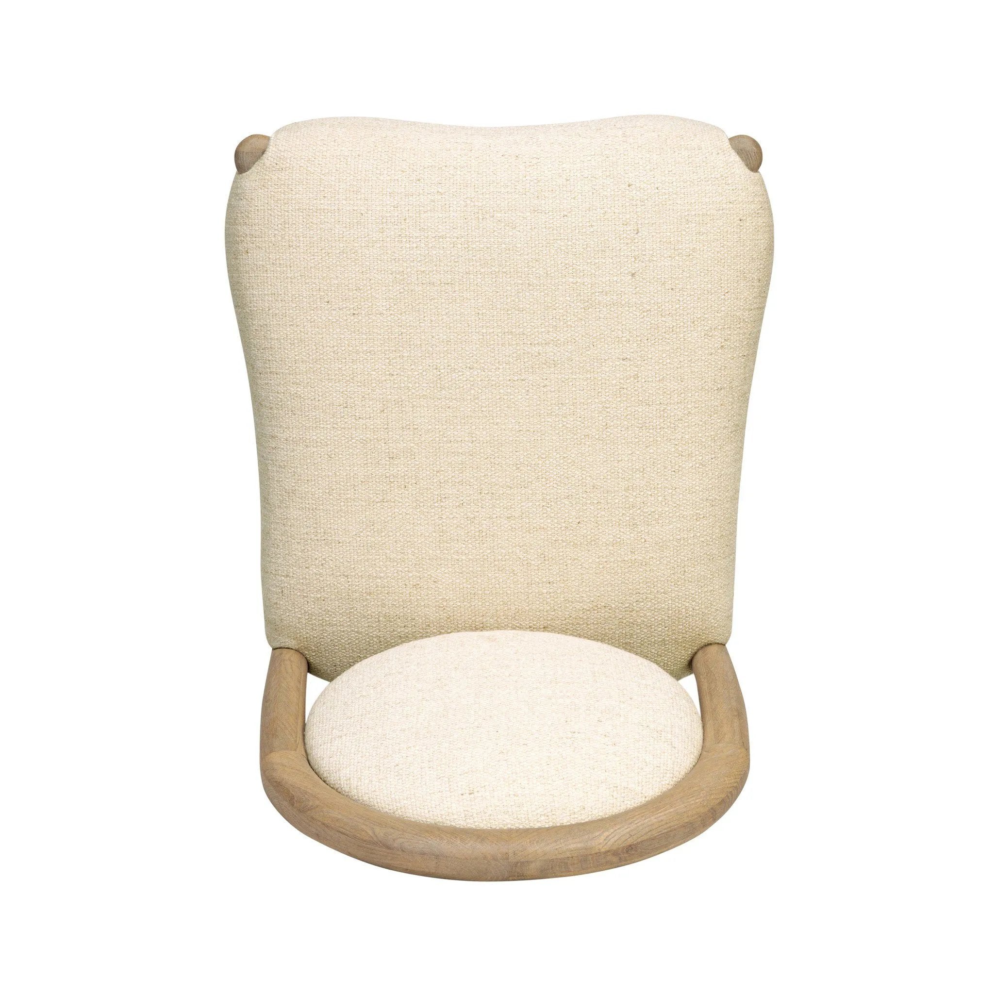 As lovers of natural design at Amethyst, we love the nature inspired Prentiss Dining Chair - Thames Cream. This item pairs well with other brands such as Visual Comfort and is perfect for eclectic homes Amethyst Home provides interior design, new home construction design consulting, vintage area rugs, and lighting in the Portland metro area.