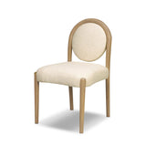 As lovers of natural design at Amethyst, we love the nature inspired Prentiss Dining Chair - Thames Cream. This item pairs well with other brands such as Visual Comfort and is perfect for eclectic homes Amethyst Home provides interior design, new home construction design consulting, vintage area rugs, and lighting in the Tampa metro area.