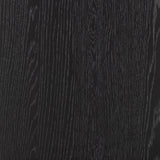 The ebony oak of this Rosedale 6 Drawer Dresser brings a moody, darkness to any room. With six spacious drawers and iron hardware wrapped in a gorgeous, tan leather, this is a functional and beautiful piece to add to your bedroom or other area.  Amethyst Home provides interior design, new home construction design consulting, vintage area rugs, and lighting in the Nashville metro area.
