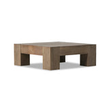 Made from thick-cut oak veneer with a faux rustic finish made to emulate wormwood, this low, large-scale coffee table features chunky squared legs and dovetail joinery detailing.As enthusiasts of wabi sabi style at Amethyst, we love the warm modern inspired Abaso Coffee Table - Rustic Wormwood Oak. Amethyst Home provides interior design, new home construction design consulting, vintage area rugs, and lighting in the Portland metro area.