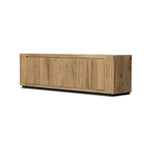 Made from thick-cut oak veneer with a faux rustic finish made to emulate wormwood, this spacious media console features a pedestal base and dovetail joinery detailing.As lovers of organic modern materials at Amethyst, we love the optimistic inspired Abaso Media Console - Rustic Wormwood Oak. Amethyst Home provides interior design, new home construction design consulting, vintage area rugs, and lighting in the Seattle metro area.