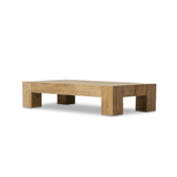 Made from thick-cut oak veneer with a faux rustic finish made to emulate wormwood, this large, rectangular coffee table features chunky squared legs and dovetail joinery detailing.As fans of modern style at Amethyst, we love the nature inspired Abaso Rectangular Coffee Table - Rustic Wormwood Oak. Amethyst Home provides interior design, new home construction design consulting, vintage area rugs, and lighting in the Scottsdale metro area.