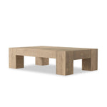 Made from thick-cut oak veneer with a faux rustic finish made to emulate wormwood, this large, rectangular coffee table features chunky squared legs and dovetail joinery detailing.As enthusiasts of natural materials at Amethyst, we love the optimistic inspired Abaso Rectangular Coffee Table - Whitewash Rustic Wormwood Oak. Amethyst Home provides interior design, new home construction design consulting, vintage area rugs, and lighting in the Boston metro area.