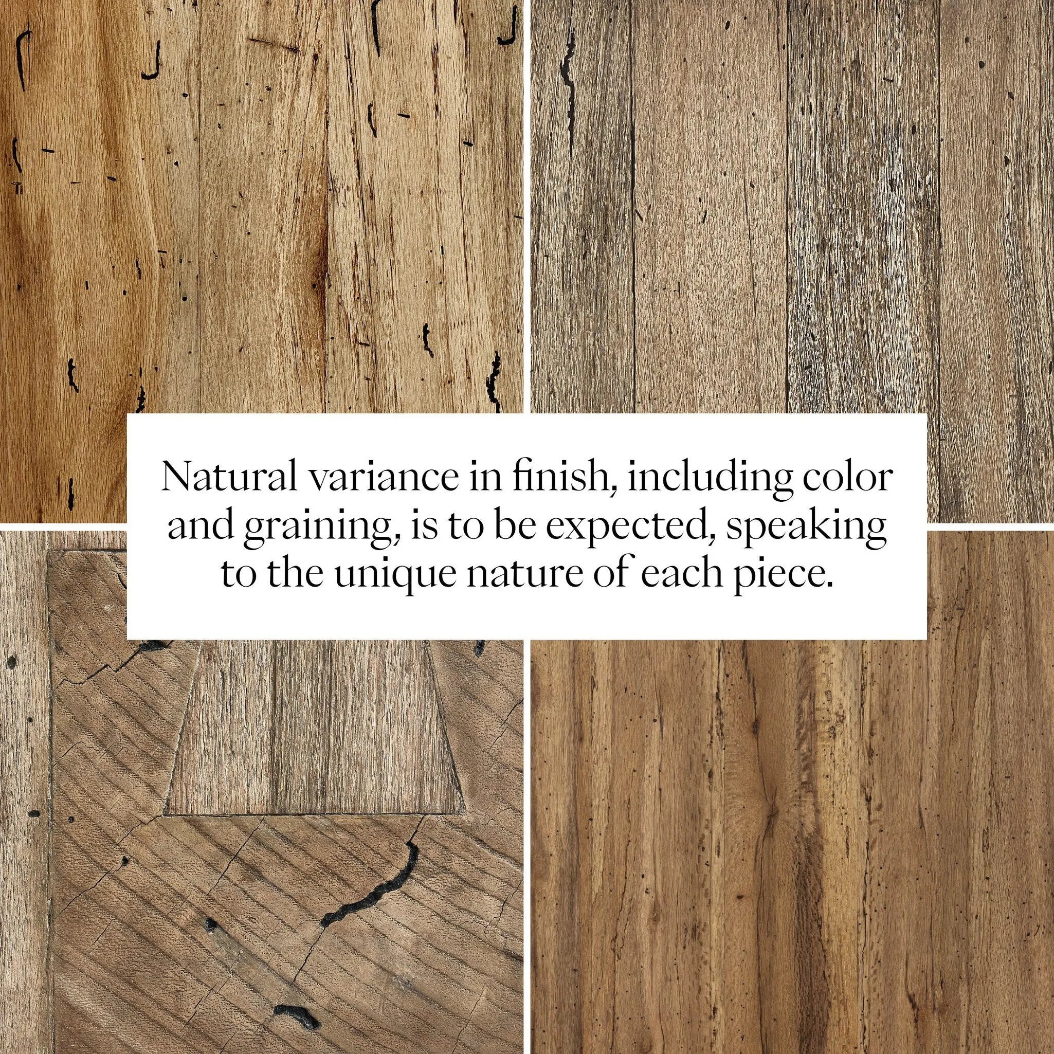 Made from thick-cut oak veneer with a faux rustic finish made to emulate wormwood, this low, large-scale sideboard features chunky squared legs and dovetail joinery detailing.As lovers of modern materials at Amethyst, we love the nature inspired Abaso Sideboard - Rustic Wormwood Oak. Amethyst Home provides interior design, new home construction design consulting, vintage area rugs, and lighting in the Omaha metro area.