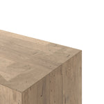 Made from thick-cut oak veneer with a faux rustic finish made to emulate wormwood oak, this low, large-scale sideboard features chunky squared legs and dovetail joinery detailing.As lovers of natural materials at Amethyst, we love the designer inspired Abaso Sideboard - Whitewash Rustic Wormwood Oak. Amethyst Home provides interior design, new home construction design consulting, vintage area rugs, and lighting in the Nashville metro area.
