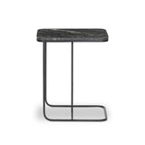 Featuring Adalley Polished Black Marble C Table by Four Hands at Amethyst Home. Add a pop of marble in a classic, matte black. Complemented by a monochromatic C-table base slides perfectly over a sofa, adding an easy surface.Overall Dimensions: 15.00"w x 19.00"d x 23.00"hWeight : 31.42 lbsMaterials: Solid Marble, Iron. Amethyst Home provides interior design, new home construction design consulting, vintage area rugs, and lighting in the Houston metro area.