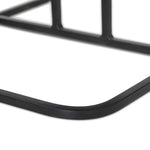 Featuring Adalley Polished Black Marble C Table by Four Hands at Amethyst Home. Add a pop of marble in a classic, matte black. Complemented by a monochromatic C-table base slides perfectly over a sofa, adding an easy surface.Overall Dimensions: 15.00"w x 19.00"d x 23.00"hWeight : 31.42 lbsMaterials: Solid Marble, Iron. Amethyst Home provides interior design, new home construction design consulting, vintage area rugs, and lighting in the Monterey metro area.