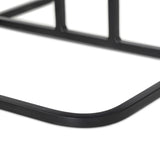 Featuring Adalley Polished Black Marble C Table by Four Hands at Amethyst Home. Add a pop of marble in a classic, matte black. Complemented by a monochromatic C-table base slides perfectly over a sofa, adding an easy surface.Overall Dimensions: 15.00"w x 19.00"d x 23.00"hWeight : 31.42 lbsMaterials: Solid Marble, Iron. Amethyst Home provides interior design, new home construction design consulting, vintage area rugs, and lighting in the Monterey metro area.