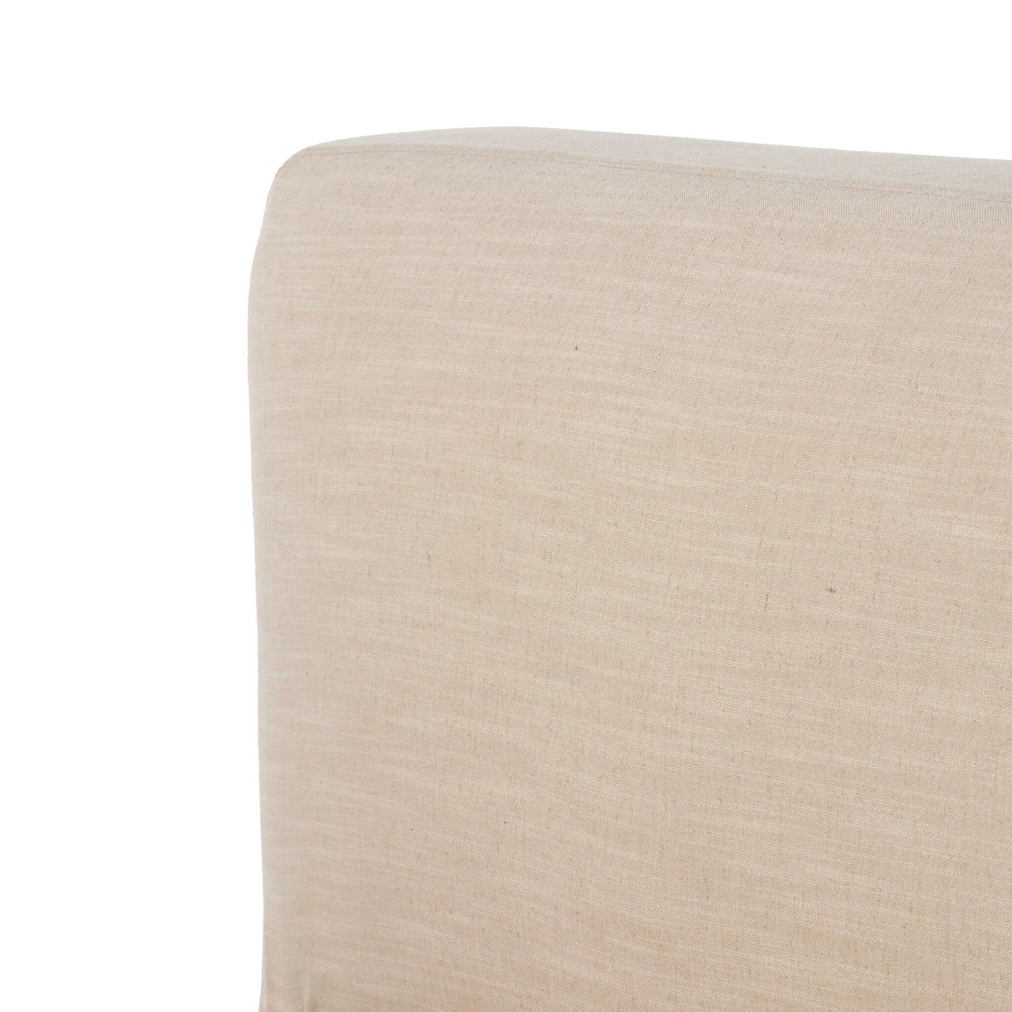 Aidan Slipcover Be Amethyst Home provides interior design, new home construction design consulting, vintage area rugs, and li