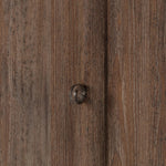 Taking after an antique from China, this inspired cabinet features overlapping double doors and rounded accents. Crafted from solid pine and veneers in a distressed finish for a rustic look Amethyst Home provides interior design, new home construction design consulting, vintage area rugs, and lighting in the San Diego metro area.