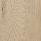 An aged finish plays up oak's natural wood grain, while grid-like patterned doors bring dimension to clean lines. Interior shelving awaits storage of serveware, table linens and more Amethyst Home provides interior design, new home construction design consulting, vintage area rugs, and lighting in the Washington metro area.