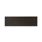 A transitional piece that works into your collection with ease. This solid oak sideboard is finished in a smoked black, highlighting natural graining inherent to rich character woods. Grid-like patterned doors bring dimension to clean, simple shaping, while interior shelving awaits storage of dinnerware, table linens and more. Amethyst Home provides interior design, new home construction design consulting, vintage area rugs, and lighting in the Houston metro area.