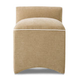Add a touch of new traditional to any room with an accent stool upholstered in a flax/linen fabric featuring an arched base and piping detail.As fans of clean materials at Amethyst, we love the designer inspired Allonia Accent Stool. This item pairs well with other brands such as Verellen and is perfect for minimalist homes Amethyst Home provides interior design, new home construction design consulting, vintage area rugs, and lighting in the Portland metro area.