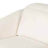 Introducing an Italian-inspired modern recliner. Featuring waterfall seating, curved arms, an adjustable headrest, articulating footrest and rounded back corners for comfort that's curated. The concealed power motion adjusts comfort level. There is a six-motor maximum per power outlet. Each motor comes with a two-year warranty. Amethyst Home provides interior design, new home construction design consulting, vintage area rugs, and lighting in the Calabasas metro area.