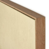 Inspired by the Texas Hill Country, Austin-based artist and registered nurse Aileen Fitzgerald paints atmospheric landscapes reminiscent of early Impressionism with a heavy emphasis on light. Raw canvas is wrapped and framed within vertical grain white oak. Handmade in Austin, Texas Amethyst Home provides interior design, new home construction design consulting, vintage area rugs, and lighting in the Kansas City metro area.