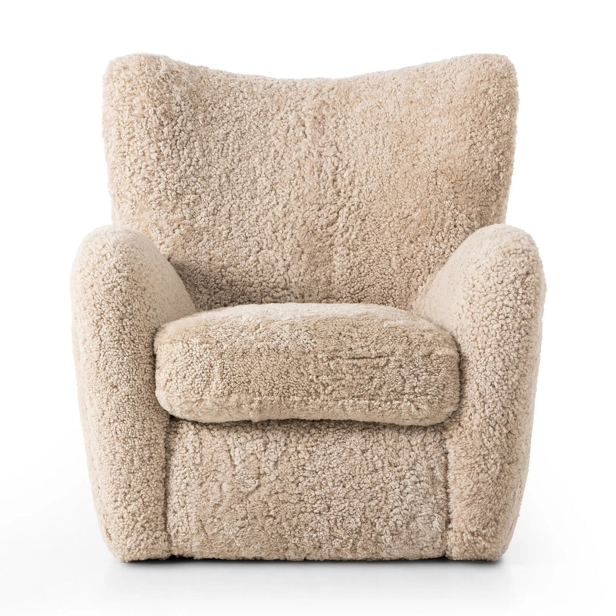 Amelie Beige Shearling Chair | shipping 09/02/2025