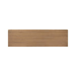 Crafted from sandy solid oak in a waterfall silhouette, this storage-driven dresser adds a touch of contemporary simplicity to your bedroom. A bullnose edge and oval iron drawer pulls add variety.As enthusiasts of modern design at Amethyst, we love the designer inspired Analisa 9 Drawer Dresser - Sandy Oak. Amethyst Home provides interior design, new home construction design consulting, vintage area rugs, and lighting in the San Diego metro area.