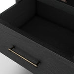 Slim format bath storage designed for towels, toiletries and more. Pair with a bath vanity for extended storage or as a narrow cabinet in any space.As lovers of luxe style at Amethyst, we love the nature inspired Anthem Bath Storage - Black Wash Oak - Black Wash Oak Veneer. Amethyst Home provides interior design, new home construction design consulting, vintage area rugs, and lighting in the Miami metro area.