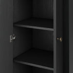 Slim format bath storage designed for towels, toiletries and more. Pair with a bath vanity for extended storage or as a narrow cabinet in any space.As lovers of luxe style at Amethyst, we love the nature inspired Anthem Bath Storage - Black Wash Oak - Black Wash Oak Veneer. Amethyst Home provides interior design, new home construction design consulting, vintage area rugs, and lighting in the Newport Beach metro area.