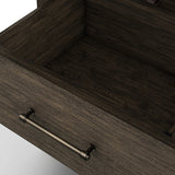 Slim format bath storage designed for towels, toiletries and more. Pair with a bath vanity for extended storage or as a narrow cabinet in any space.As fans of natural aesthetics at Amethyst, we love the nature inspired Anthem Bath Storage - Satin Espresso Oak - Satin Espresso Oak Veneer. Amethyst Home provides interior design, new home construction design consulting, vintage area rugs, and lighting in the Alpharetta metro area.
