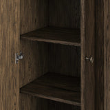 Slim format bath storage designed for towels, toiletries and more. Pair with a bath vanity for extended storage or as a narrow cabinet in any space.As fans of natural aesthetics at Amethyst, we love the nature inspired Anthem Bath Storage - Satin Espresso Oak - Satin Espresso Oak Veneer. Amethyst Home provides interior design, new home construction design consulting, vintage area rugs, and lighting in the Miami metro area.