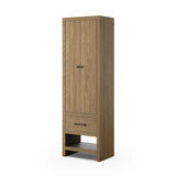 Slim format bath storage designed for towels, toiletries and more. Pair with a bath vanity for extended storage or as a narrow cabinet in any space.As fans of clean materials at Amethyst, we love the nature inspired Anthem Bath Storage - Washed Natural - Washed Natural Veneer. Amethyst Home provides interior design, new home construction design consulting, vintage area rugs, and lighting in the Boston metro area.