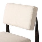 Featuring Anton Savile Flax Bar + Counter Stool by Four Hands at Amethyst Home. Eighties inspiration gone modern. With iron-dipped caps, tapered legs of solid oak frame this bar stool's seat and back, upholstered in light performance fabric. Slim wood stretchers add an airy vibe to this counter stool. Performance fabrics are specially created to withstand. Amethyst Home provides interior design, new home construction design consulting, vintage area rugs, and lighting in the Kansas City metro area.